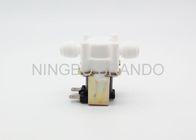 Fast Fitting PP POM DC 24V RO Solenoid Valve For Purifier System 0 - 100°C Working Temp