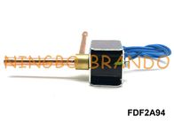 FDF2A94 রেফ্রিজারেশন সোলোনয়েড ভালভ SANHUA প্রকার সাধারণত 2 উপায় ডান কোণ কোণ AC220V বন্ধ