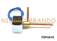 FDF4A10 Dehumidifier রেফ্রিজারেশন সোলোনয়েড ভালভ 1/4 &amp;#39;&amp;#39; 6.35 মিমি ওডি AC220V সাধারণত বন্ধ