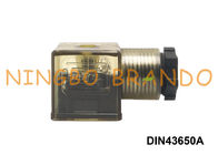 DIN 43650 টাইপ করুন একটি DIN43650A 18 মিমি এমপিএম সোলোনয়েড কয়েল সংযোগকারী