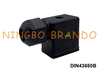 DIN43650B IP67 জলরোধী সোলেনয়েড ভালভ কয়েল সংযোগকারী DIN 43650 ফর্ম B