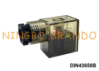 DIN 43650 ফর্ম B MPM Solenoid ভালভ কয়েল সংযোগকারী IP65 DIN 43650B