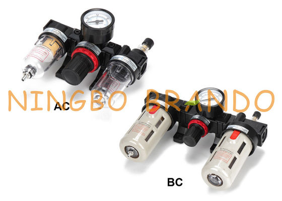 AC BC Series Airtac Type FRL Pneumatic Air Filter Regulator Lubricator