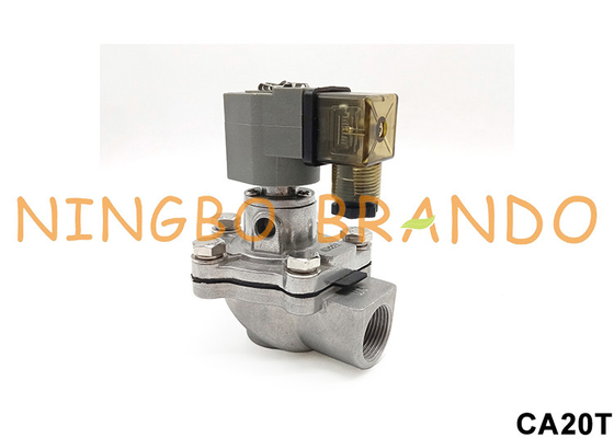 CA20T সমকোণ 3/4″ ডাস্ট কালেক্টর পালস জেট ভালভ 24VDC 220VAC