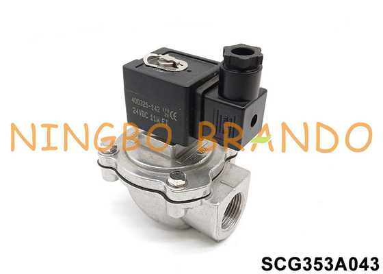 SCG353A043 3/4'' ডান কোণ পালস জেট ভালভ 353 সিরিজ 24V 220V