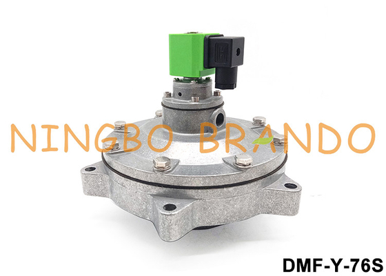 এমবেডেড 3'' ডাস্ট কালেক্টর পালস জেট ভালভ DMF-Y-76S 220 ভোল্ট
