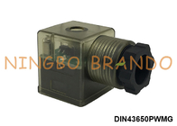 DIN43650A পাওয়ার সেভিং সোলিনয়েড ভ্যালভ কয়েল সংযোগকারী 220VAC 2P+E IP65