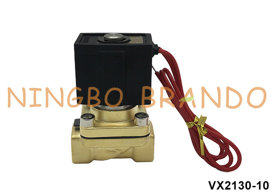VX2130-10 3/8' ব্রাস সোলিনয়েড ভালভ ওয়াটার এয়ার AC220V AC110V DC24V