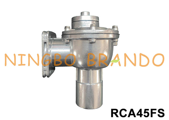 RCA45FS 1.5' ধুলো সংগ্রাহক ব্যাগহাউসের জন্য ফ্ল্যাঞ্জযুক্ত রিমোট পাইলট ভালভ