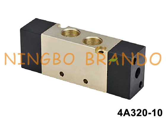 4A320-10 3/8'' নিউম্যাটিক ডাবল এয়ার পাইলট ভ্যালভ 5/2 ওয়ে