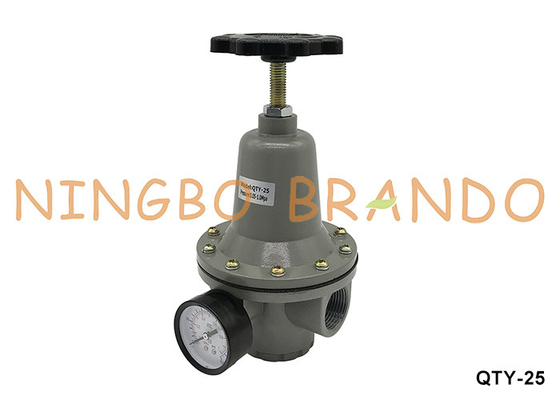 QTY-25 1'' 10 বার বায়ুসংক্রান্ত বায়ু নিয়ন্ত্রক চাপ হ্রাসকারী ভালভ