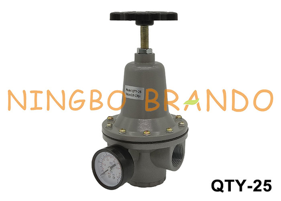 QTY-25 1'' 10 বার এয়ার কমপ্রেসার চাপ নিয়ন্ত্রক ভ্যালভ