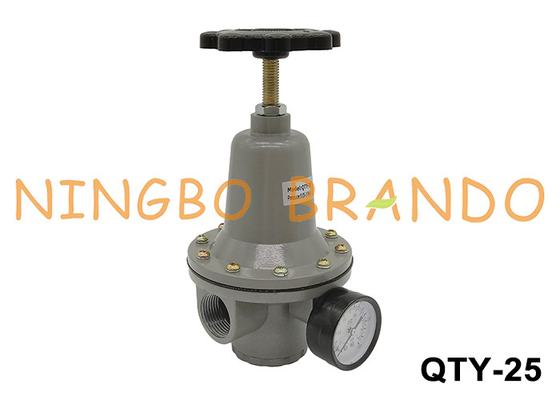QTY-25 1'' 10 বার এয়ার কমপ্রেসার চাপ নিয়ন্ত্রক ভ্যালভ