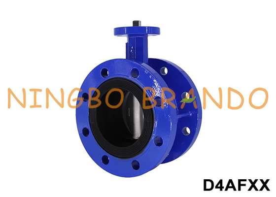 DN40 থেকে DN1200 হেডলেস ডাবল ফ্ল্যাঞ্জ বটারফ্লাই ভালভ কাস্ট আয়রন