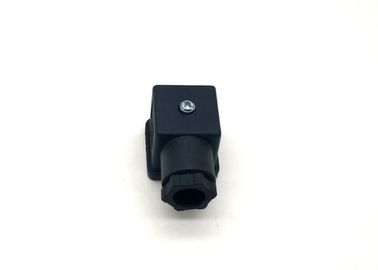 প্লাগ লিড প্রকার Solenoid কুণ্ডলী সংযোগকারী Ac250v Dc300v উচ্চতা 28.5 মিমি নেতৃত্বে সঙ্গে