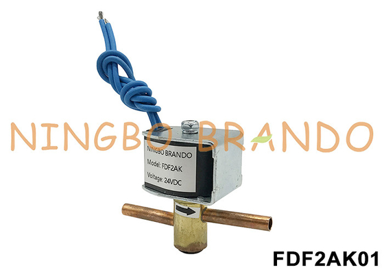 FDF2AK01 Sanhua প্রকার NO রেফ্রিজারেশন Solenoid ভালভ 24V 110V 220V