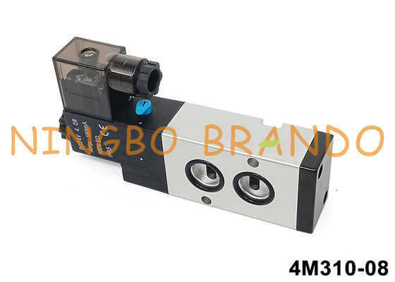 এয়ারট্যাক টাইপ 4M310-08 নামুর পাইলট সোলিনয়েড ভালভ 5/2 ওয়ে 24V 220V