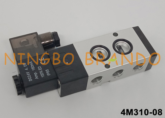 এয়ারট্যাক টাইপ 4M310-08 নামুর পাইলট সোলিনয়েড ভালভ 5/2 ওয়ে 24V 220V