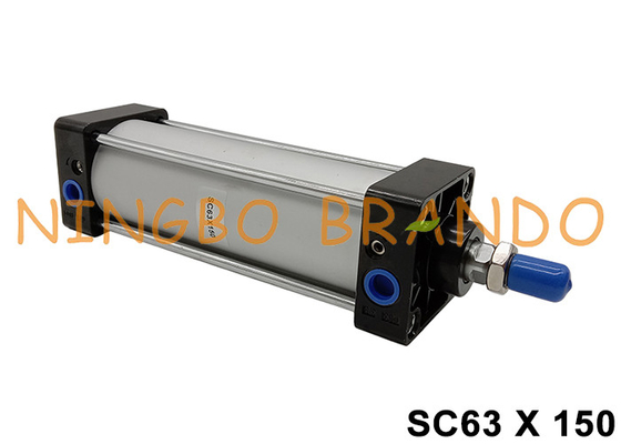 এয়ারট্যাক টাইপ এসসি 63x150 টাই-রড এয়ার সিলিন্ডার 63 মিমি বোর 150 মিমি স্ট্রোক