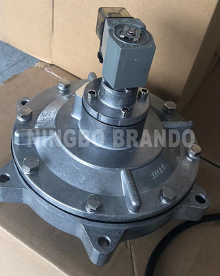 CA102MM 4'' ব্যাগ ফিল্টার জন্য পূর্ণ নিমজ্জন পালস জেট ভালভ 24V ডিসি 220V এসি