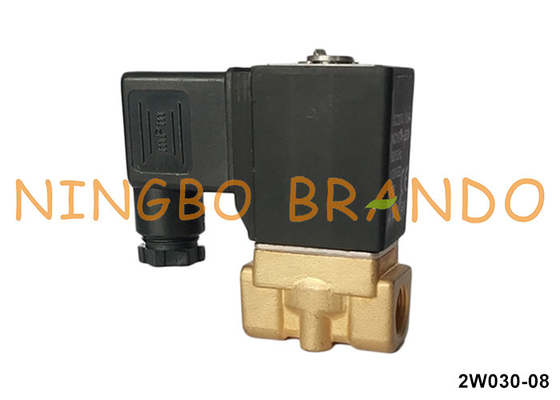 2W030-08 এয়ারট্যাক টাইপ ব্রাস সোলিনয়েড ভালভ ওয়াটার এয়ার 1/4' 220V 110V 24V