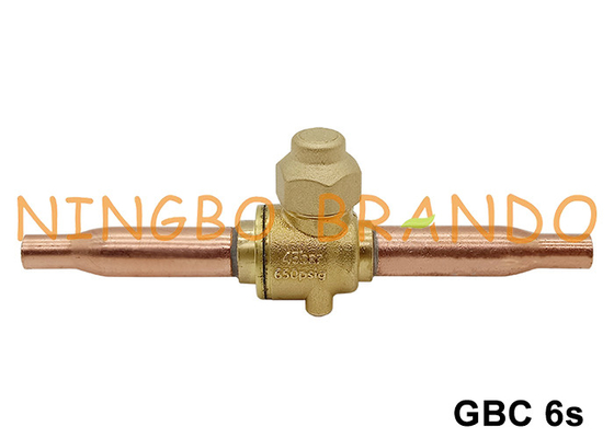 ড্যানফস টাইপ GBC 6s 1/4' রেফ্রিজারেশন বন্ধ-আউট বল ভালভ 009G7020 009G7030