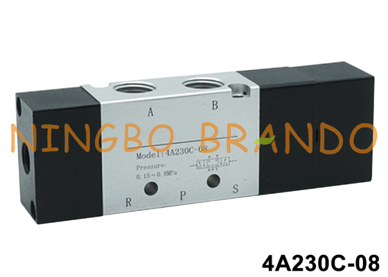 4A230C-08 এয়ারট্যাক টাইপ 1/4' এয়ার পাইলট ভালভ 5 পোর্ট 3 অবস্থান