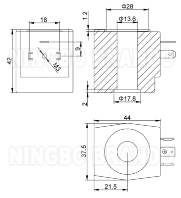 ওয়াটসন টাইপ পিসি 1 পলিনয়েড ভ্যালভ কল 24V 220V ধুলো সংগ্রাহক ভ্যালভের জন্য