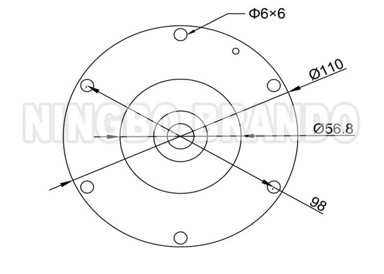 K3500 M1581 K3501 K3502 M1591 Goyen CA35T RCA35T এর জন্য ডায়াফ্রাম কিট