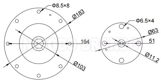 K5004 K5000 2'' Goyen CA50T CA62T পালস ভালভের জন্য ডায়াফ্রাম মেরামতের কিট