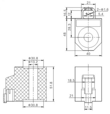 XKBL-00004 হাইড্রোলিক কয়েল 300715-00038 Doosan Infracore খননকারীর জন্য 12V 24V