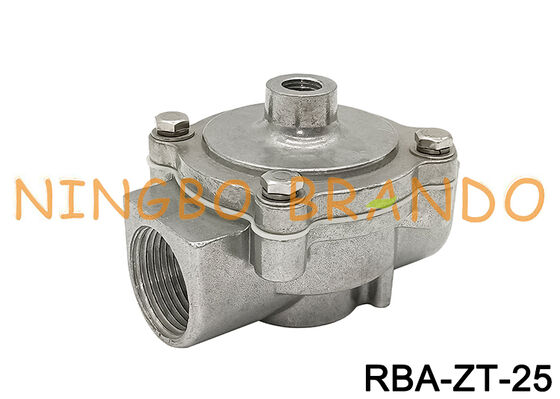 1'' সরাসরি থ্রু রিমোট পাইলট ডাস্ট কালেক্টর পালস জেট ডায়াফ্রাম ভালভ