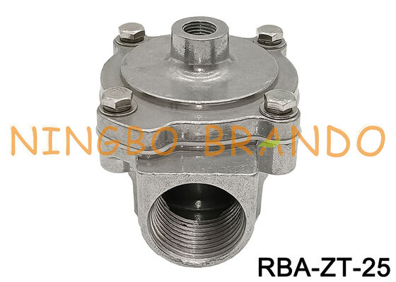 1'' সরাসরি থ্রু রিমোট পাইলট ডাস্ট কালেক্টর পালস জেট ডায়াফ্রাম ভালভ