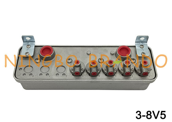3-8V5 ডাক্ট সংগ্রাহক রিমোট পাইলট ভালভ এনক্লোজার কন্ট্রোলার RCA3-8V5 220V 110V 24V