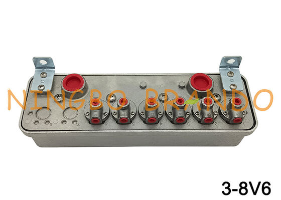 3-8V6 গোয়েন টাইপ সোলিনয়েড পাইলট ভ্যালভ ঘরের 3-8V6000-330 3-8V6000-336 12V 24V 110V 220V