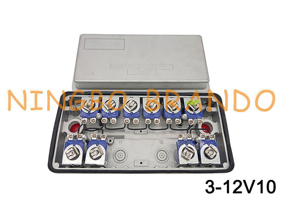 3-12V10 GOYEN প্রকারের রিমোট পাইলট সোলেনয়েড ভালভ বক্স এনক্লোজার 12V 24V 110V 220V