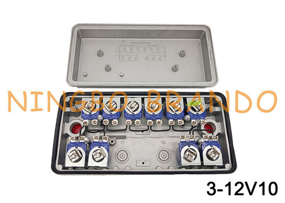 3-12V10 GOYEN প্রকারের রিমোট পাইলট সোলেনয়েড ভালভ বক্স এনক্লোজার 12V 24V 110V 220V