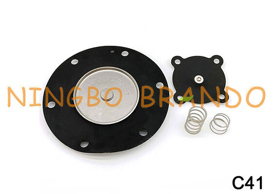 C41 ফিল্টার ডায়াফ্রাম পালস ভালভ ১.৫'' ডায়াফ্রাম মেরামতের কিট