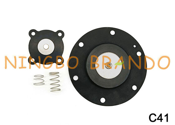 C41 ফিল্টার ডায়াফ্রাম পালস ভালভ ১.৫'' ডায়াফ্রাম মেরামতের কিট