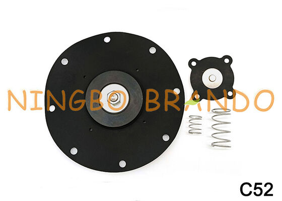 2'' C50 C52 ডাস্ট কালেক্টর ভালভের জন্য ডায়াফ্রাম, ২ ইঞ্চি মেমব্রেন মেরামতের কিট