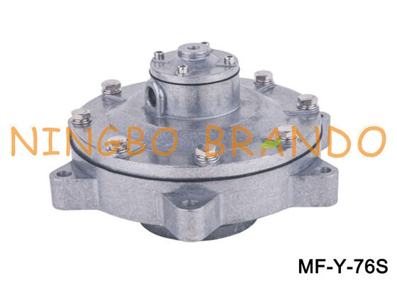 MF-Y-76S BFEC পালস ভালভ 3 ইঞ্চি অ্যালুমিনিয়াম রিমোট পাইলট ভালভ