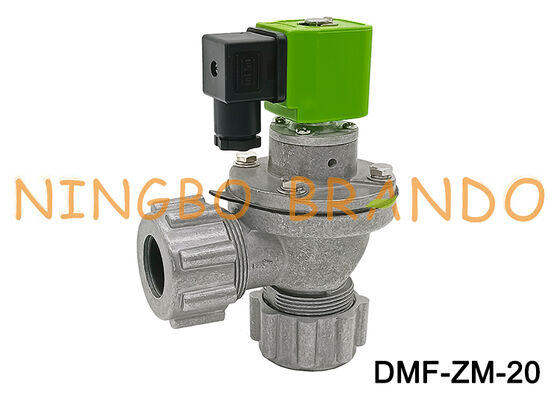 DMF-ZM-20 BFEC ধুলো সংগ্রাহক 3/4 'আলুমিনিয়াম ইমপলস জেট সোলিনয়েড ভালভ