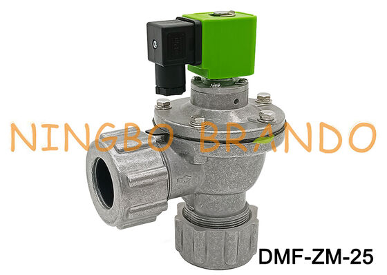 DMF-ZM-25 BFEC 1 ইঞ্চি ধুলো সংগ্রাহক অ্যালুমিনিয়াম পালস সোলিনয়েড ভালভ