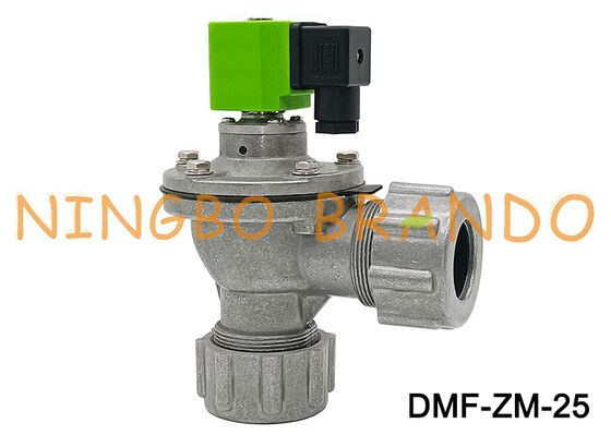 DMF-ZM-25 BFEC 1 ইঞ্চি ধুলো সংগ্রাহক অ্যালুমিনিয়াম পালস সোলিনয়েড ভালভ