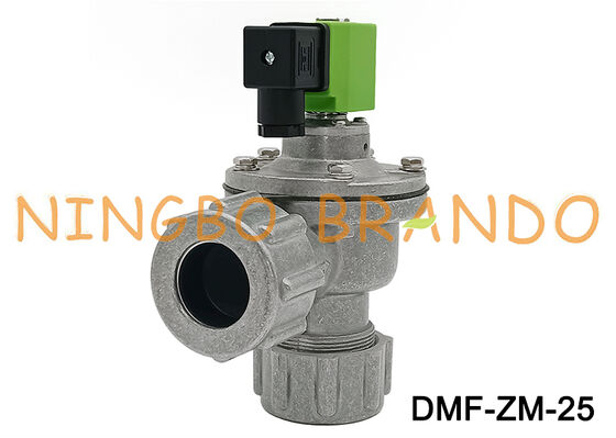 DMF-ZM-25 BFEC 1 ইঞ্চি ধুলো সংগ্রাহক অ্যালুমিনিয়াম পালস সোলিনয়েড ভালভ