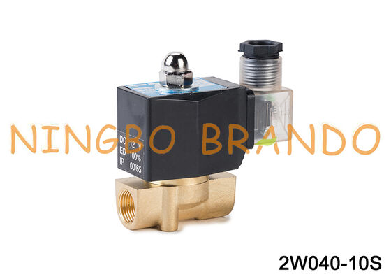 2 উপায় 2W040-10 বৈদ্যুতিক Solenoid ভালভ জল বায়ু সাধারণত বন্ধ