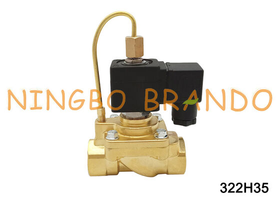 পার্কার টাইপ G1/2'' 322H35 সাধারণত খোলা সোলেনয়েড ভালভ উচ্চ চাপ 40 বার