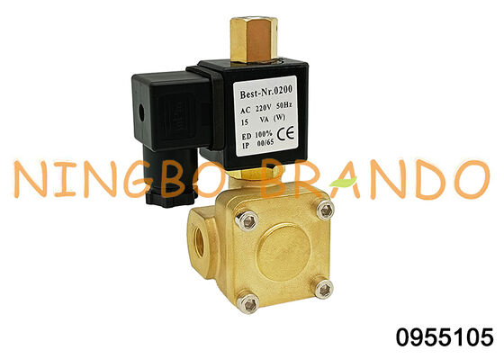 0955105 1/4' স্বাভাবিকভাবে খোলা সোলিনয়েড ভালভ DC24V AC220V AC110V DC12V