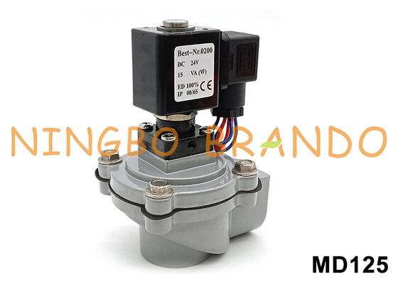 ধুলো সংগ্রহকারীর জন্য হুয়ানং টাইপ 1'' MD125 ডান কোণ পলস জেট ভালভ