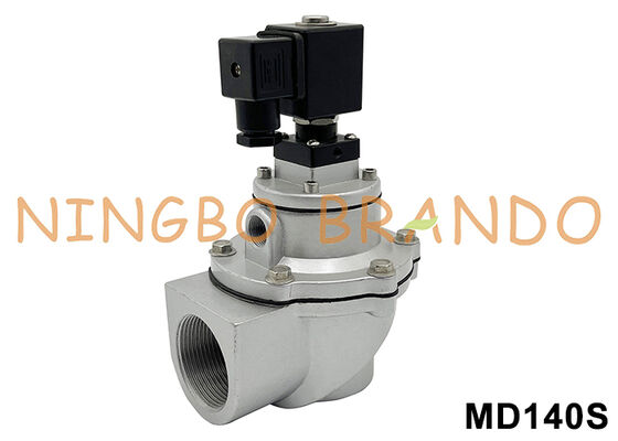 হুয়ানেং টাইপ MD140S 1-1/2'' থ্রেডেড পালস জেট ভালভ 24VDC 220VAC